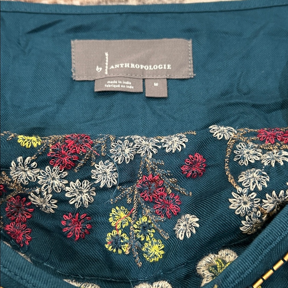 Anthropologie Luzia Cropped top! Size Medium. Like new - Picture 6 of 6
